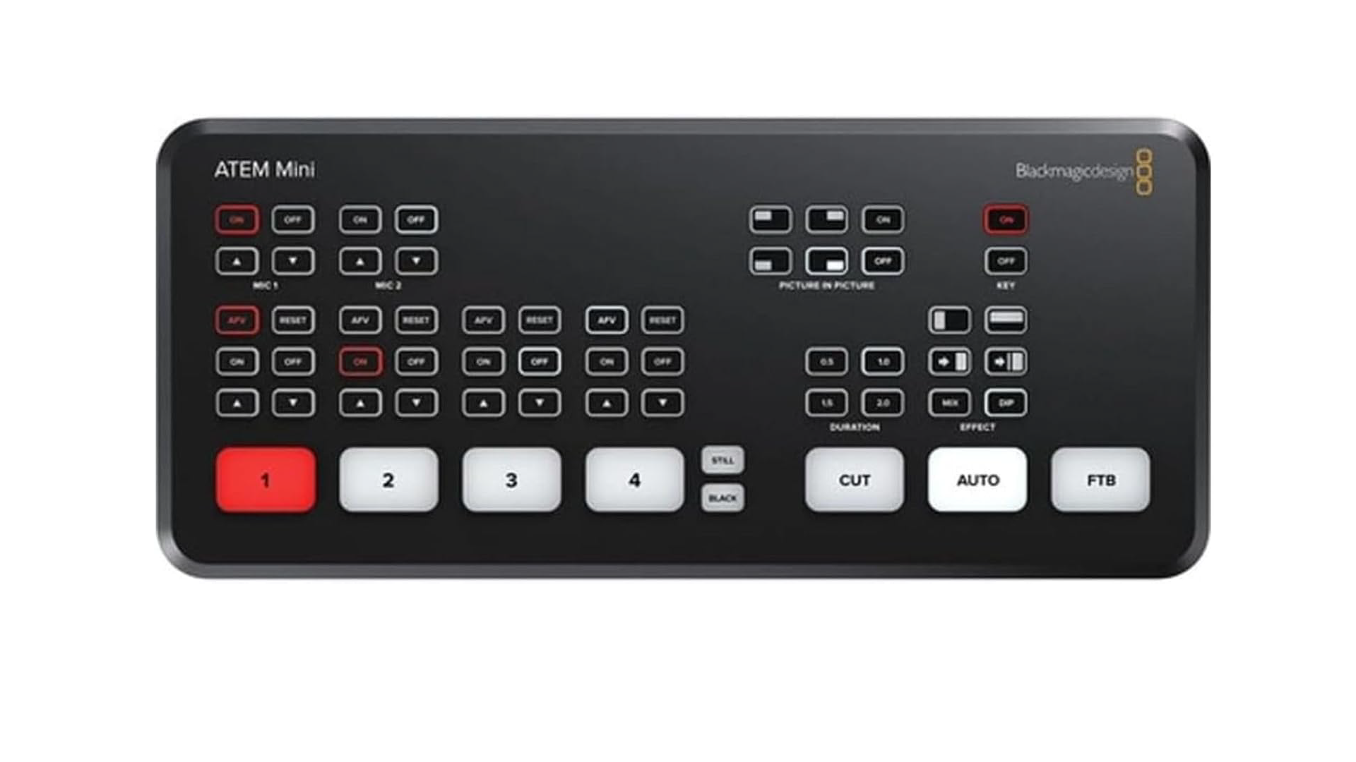 ATEM Mini Design Blackmagic ブラックマジックデザイン Blackmagic Design ATEM mini - レンタル | Gorilla Rental